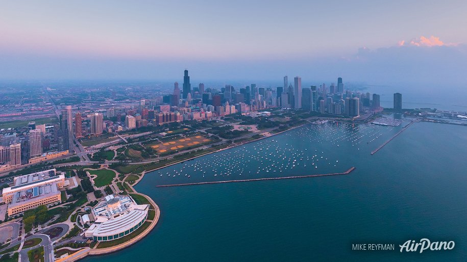 Chicago from a distance