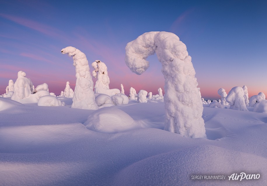 Snowy Fairytale. Lapland, Finland