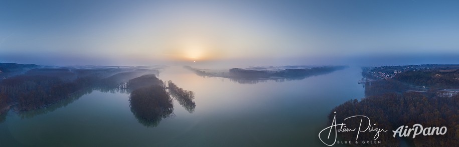 Danube river, Paks, Hungary