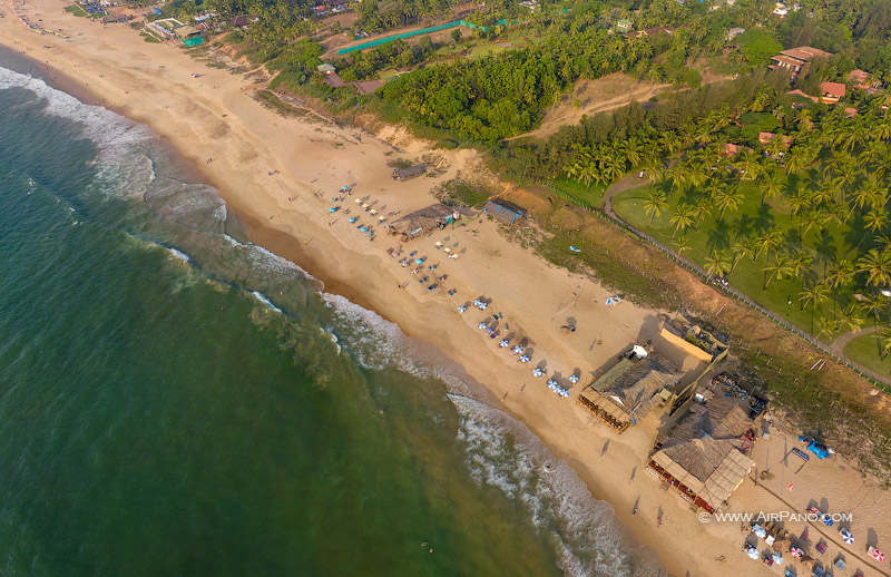 Sinquerim Beach. Northern Goa, India