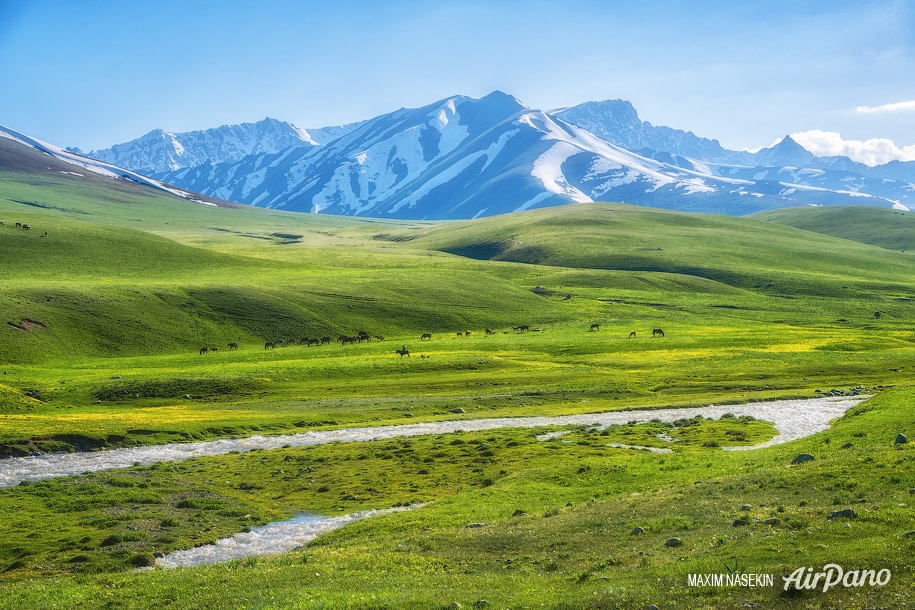 Landscapes of Kyrgyzstan