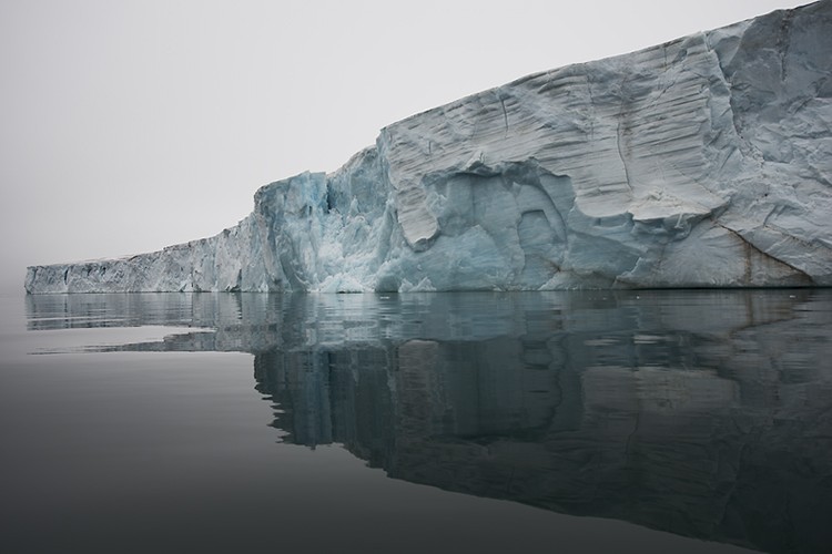 huge glacier
