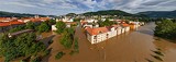 捷克共和国 拉贝河畔乌斯季的洪水——2013