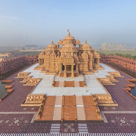 印度 德里 阿克萨达姆神庙