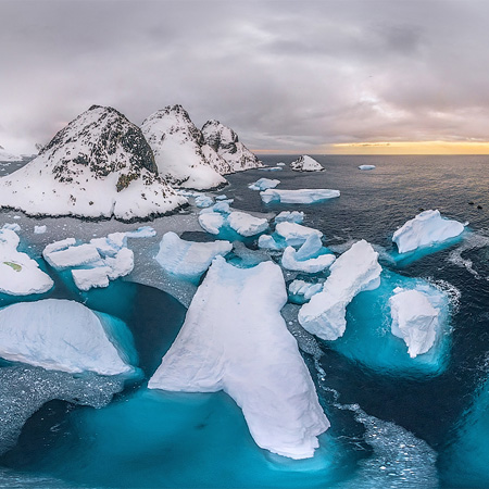 Antarctic expedition of AirPano, Part I