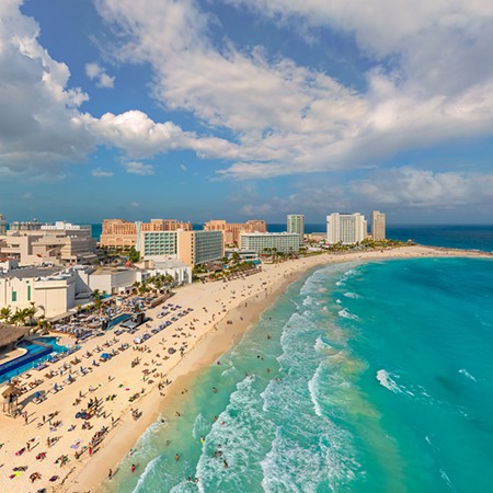 Cancun and its surroundings, Mexico