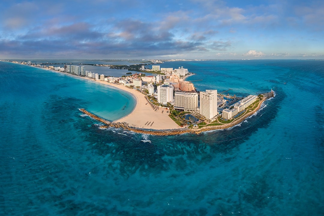 Cancun, Mexico. 16K 360° video trailer