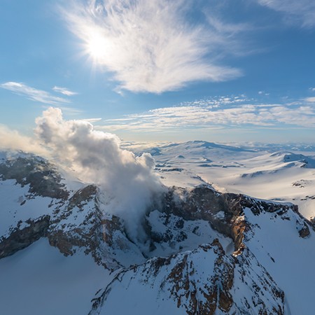 俄罗斯 勘察加半岛 穆特诺夫斯基火山