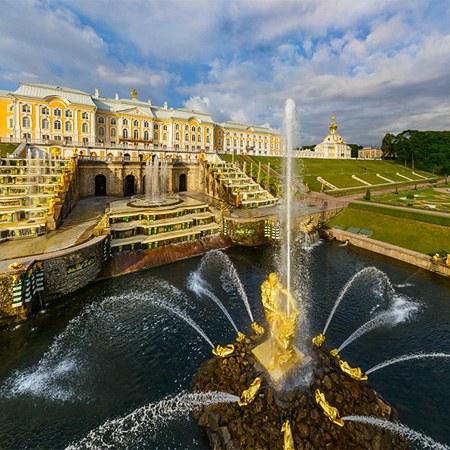 俄罗斯 圣彼得堡 彼得霍夫宫