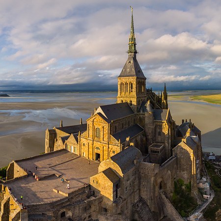 Abbey Mont Saint-Michel, France
